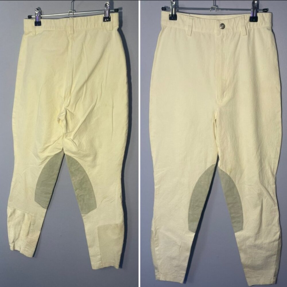 English 28 White 'Prestige' Breeches